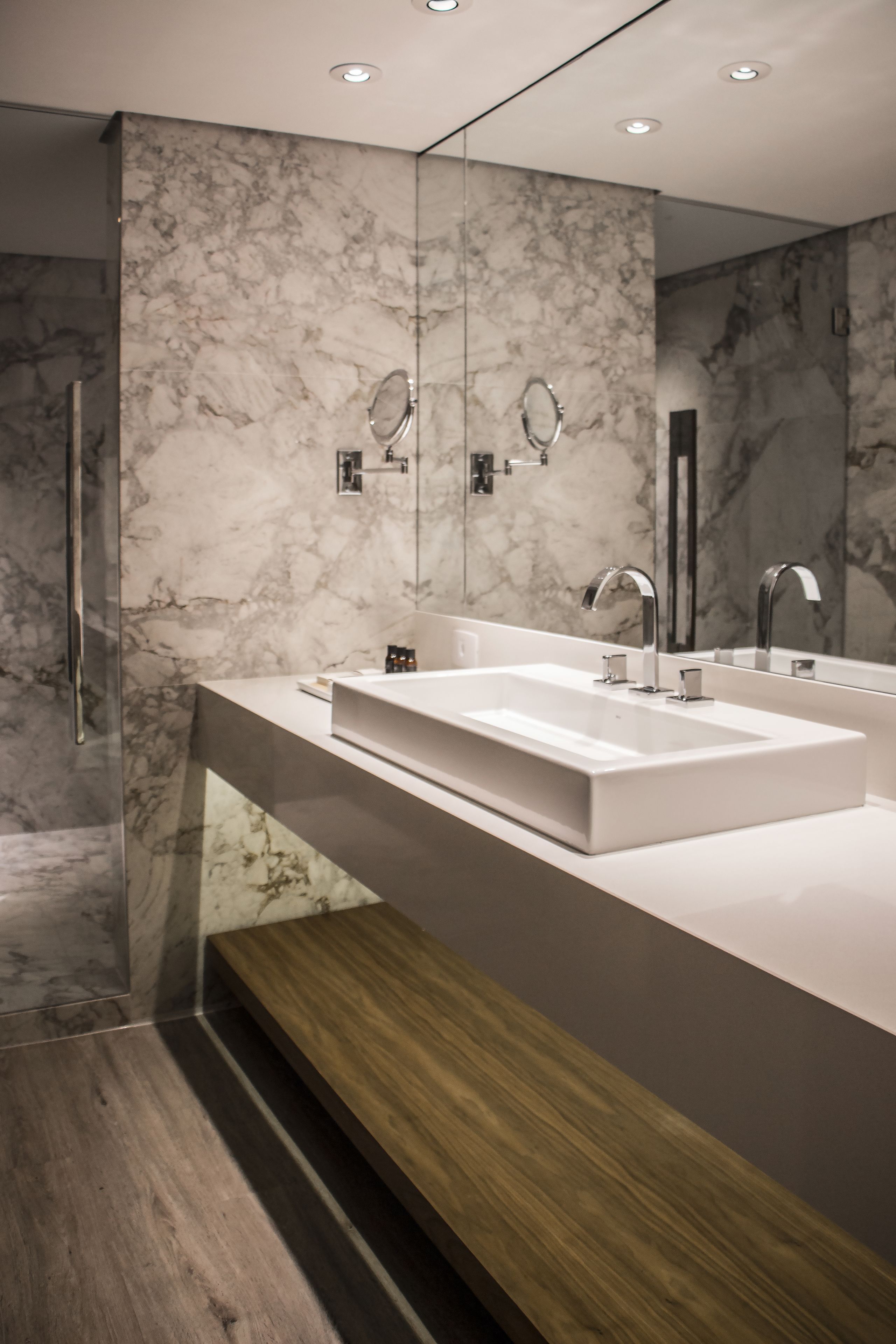 deep-soaking bathtub, rainfall showerhead, free toiletries, hair dryer