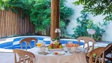 Gratis morgenmadsbuffet hver dag
