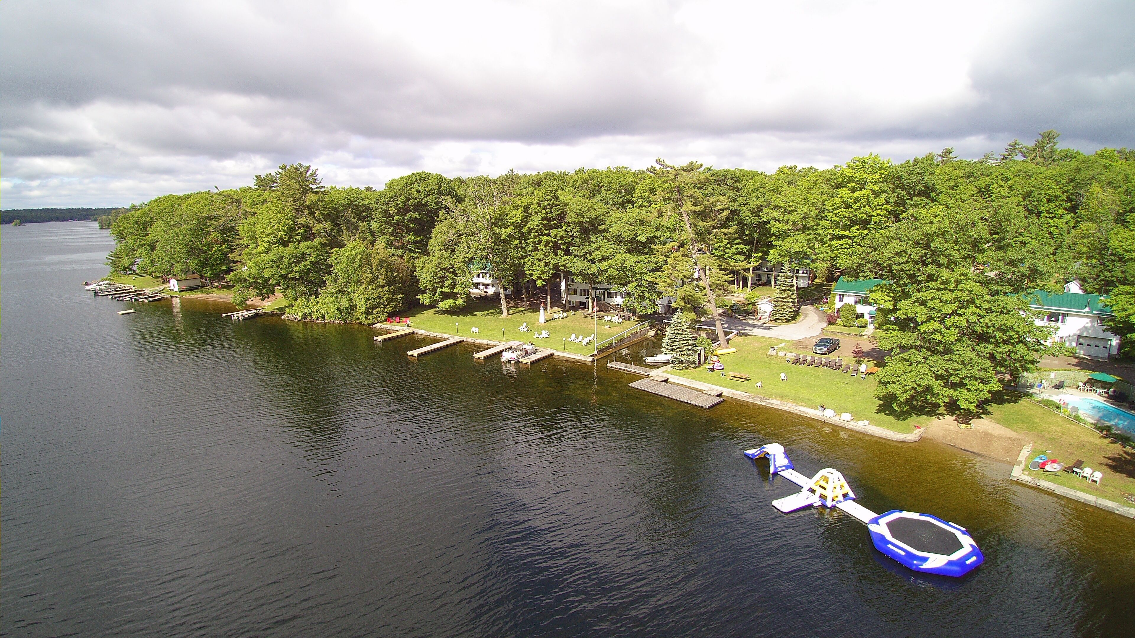 Façade de l’hébergement