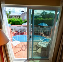 Quarto superior, 1 quarto, cozinha | Vista da sacada
