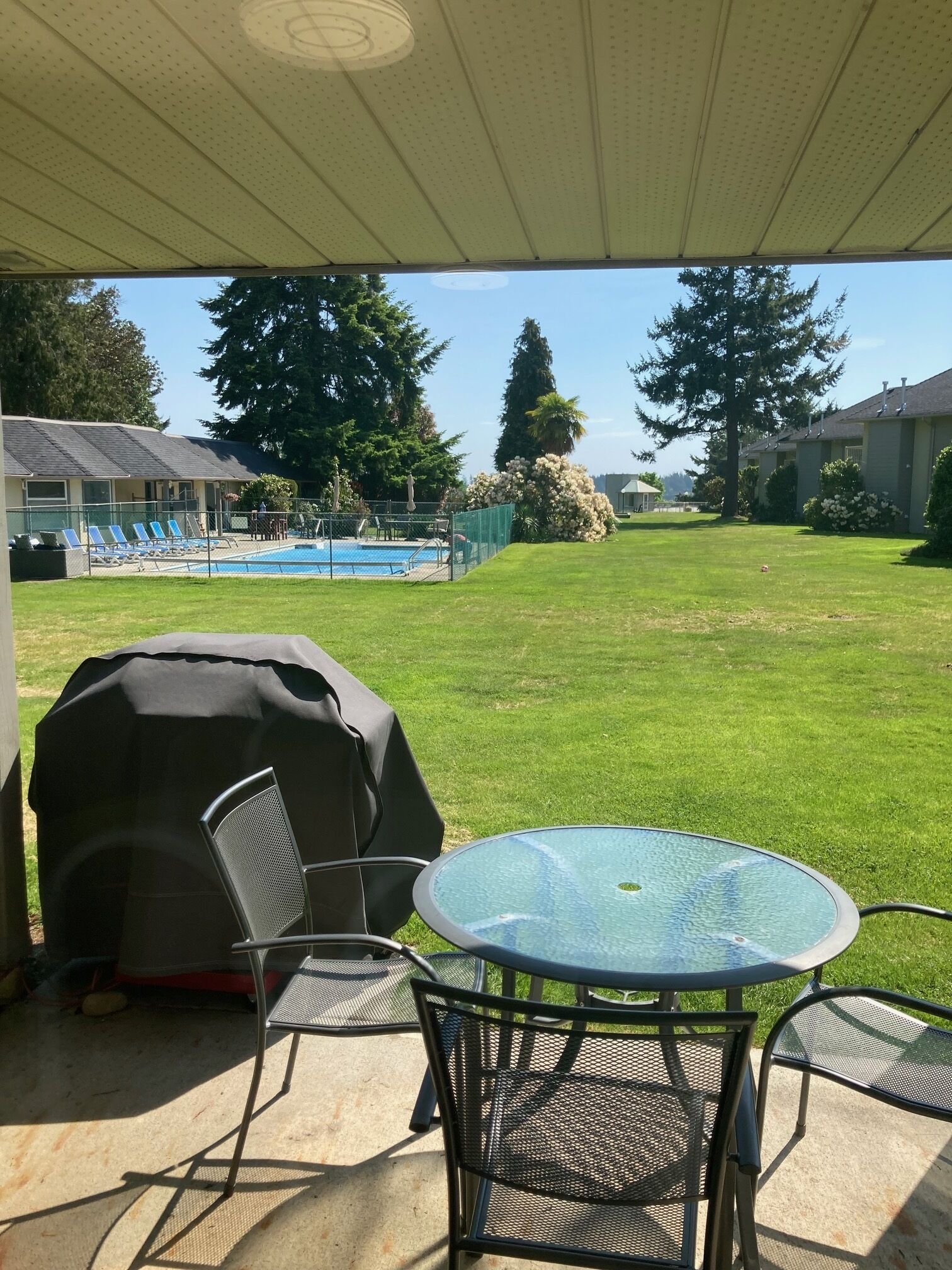 two bedroom poolside - sleeps 4 | view from room