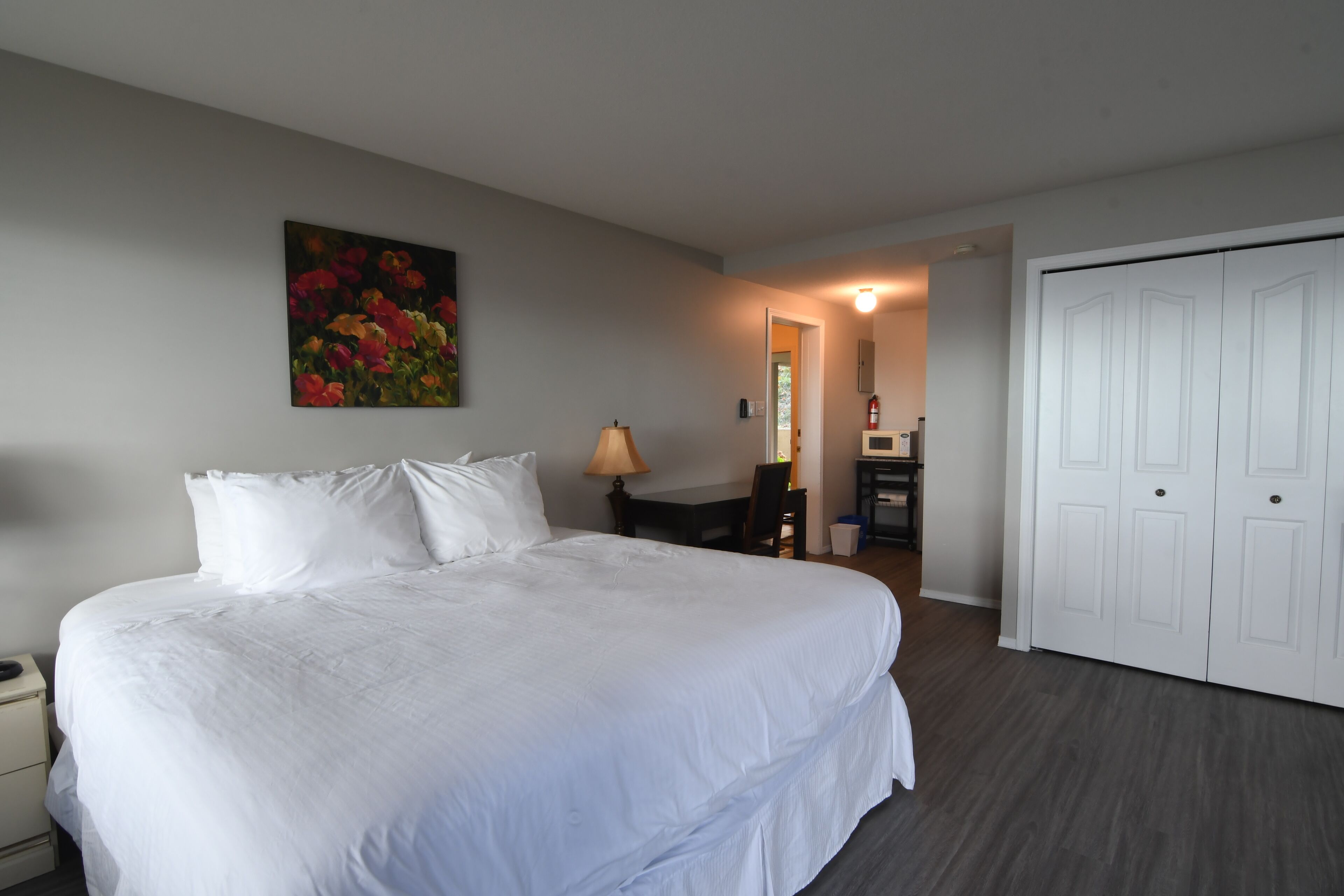 oceanfront studio | individually decorated, individually furnished, iron/ironing board