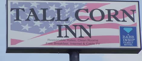 Entrée de l’hébergement