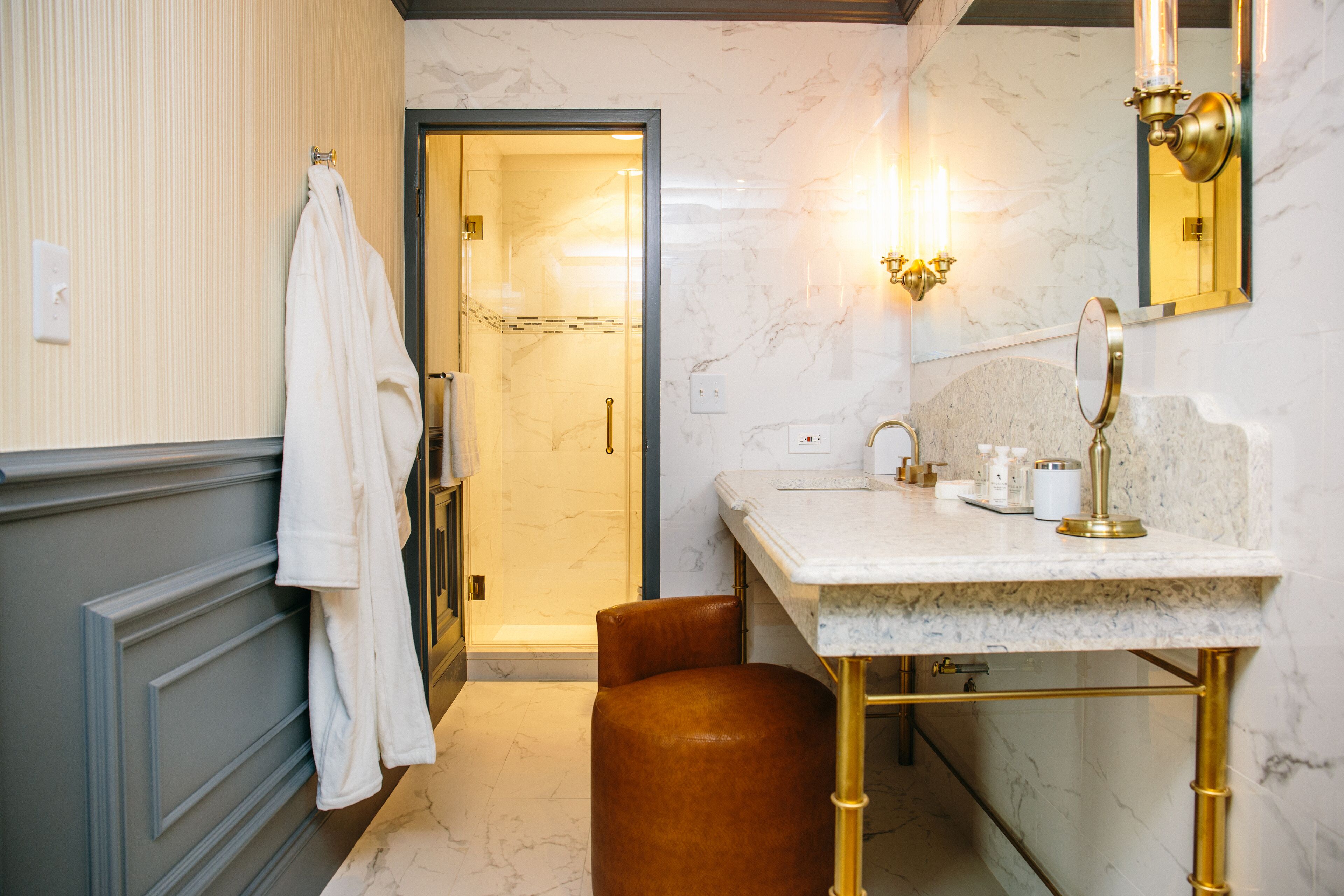 premium room, 1 king bed, non smoking | bathroom | shower, free toiletries, hair dryer, towels