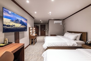 Decoración personalizada, muebles diferentes y wifi gratis