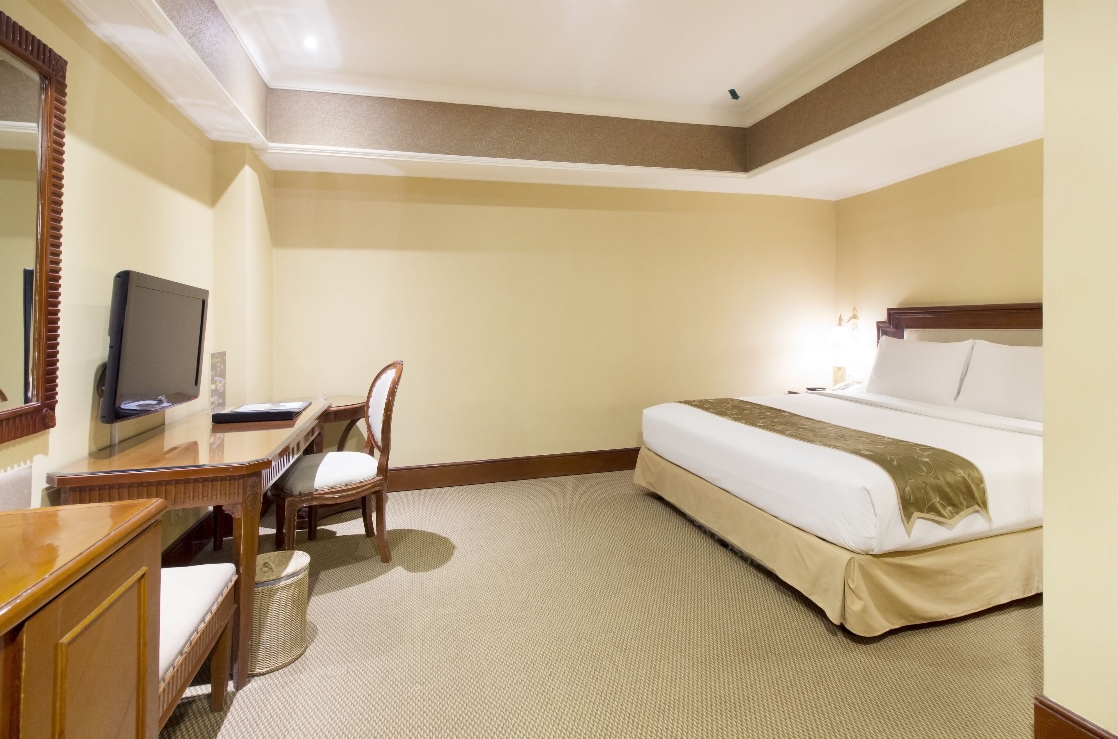Premium bedding, memory-foam beds, minibar, in-room safe