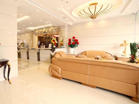 Sala de estar en el lobby