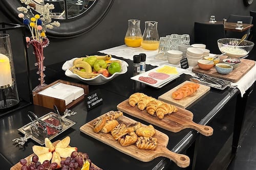 Desayuno continental incluido todos los días