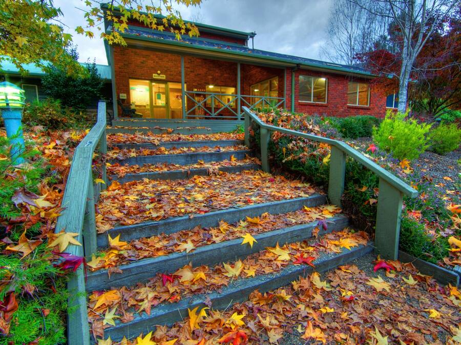 Fassade der Unterkunft