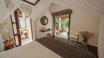 Individually decorated, individually furnished, desk, blackout curtains