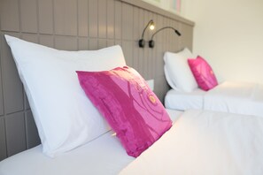 Premium bedding, minibar, in-room safe, desk