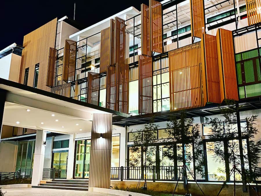 Fachada da propriedade