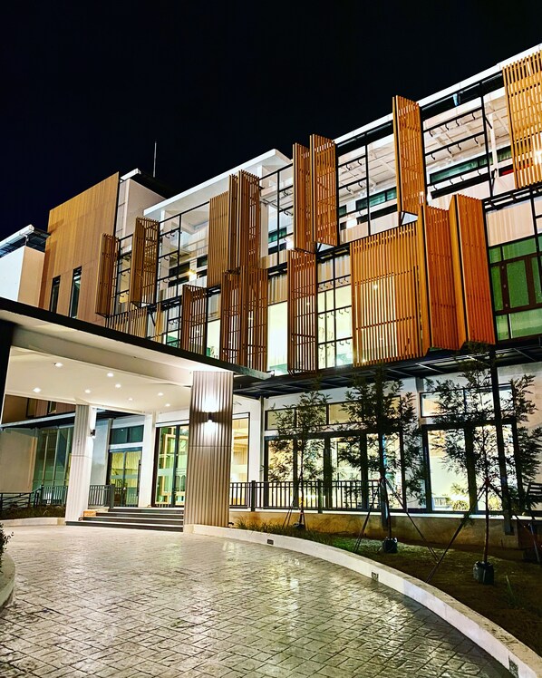 Fassade der Unterkunft