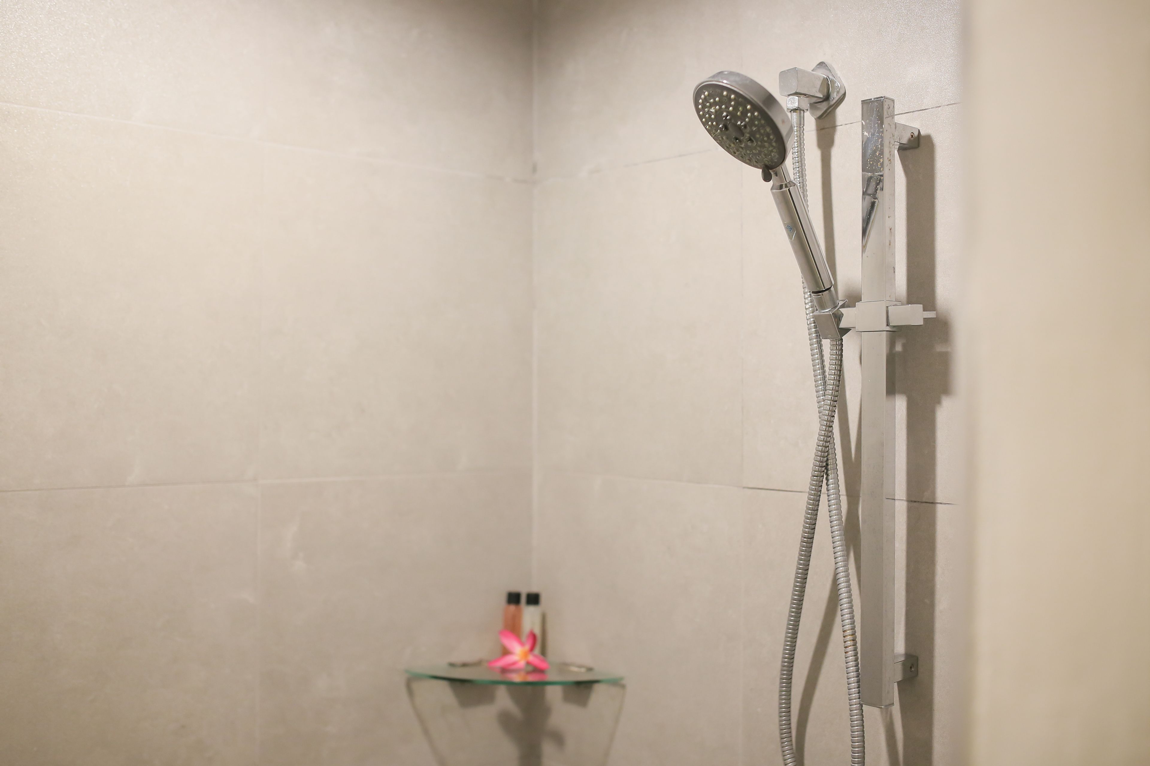 free toiletries, hair dryer, bathrobes, slippers