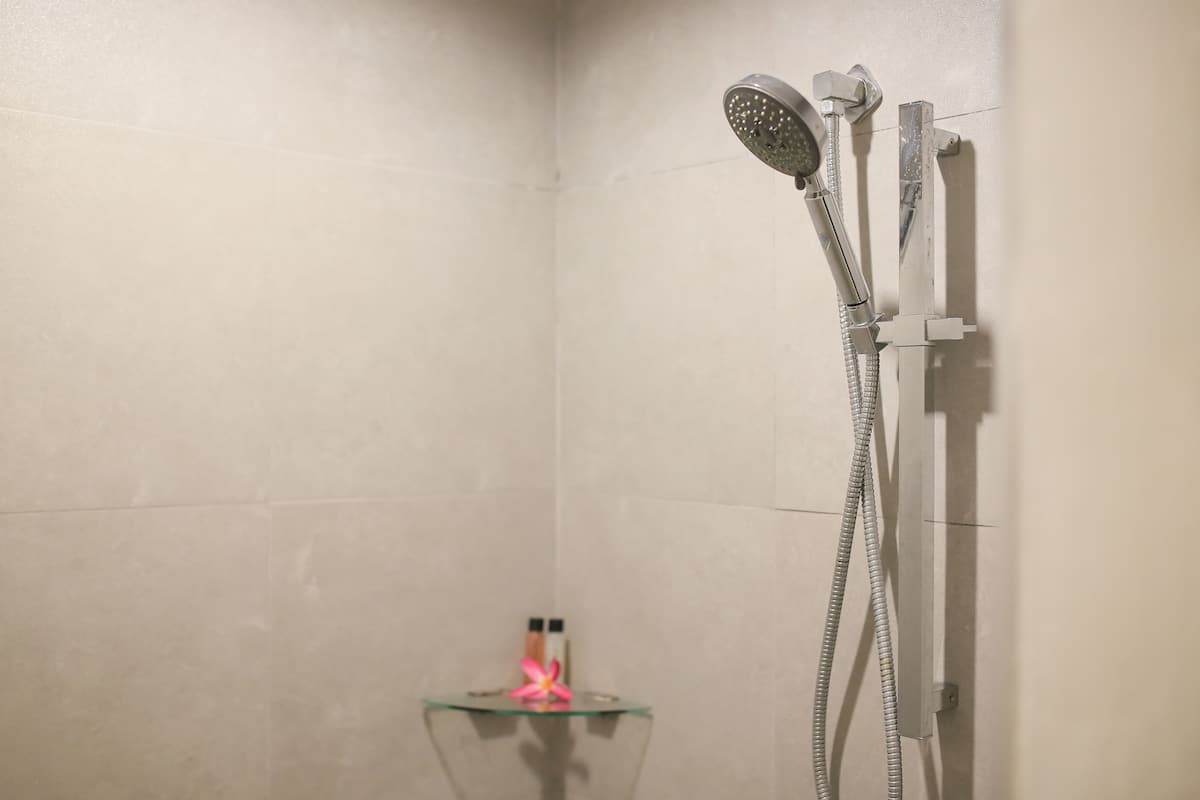 free toiletries, hair dryer, bathrobes, slippers