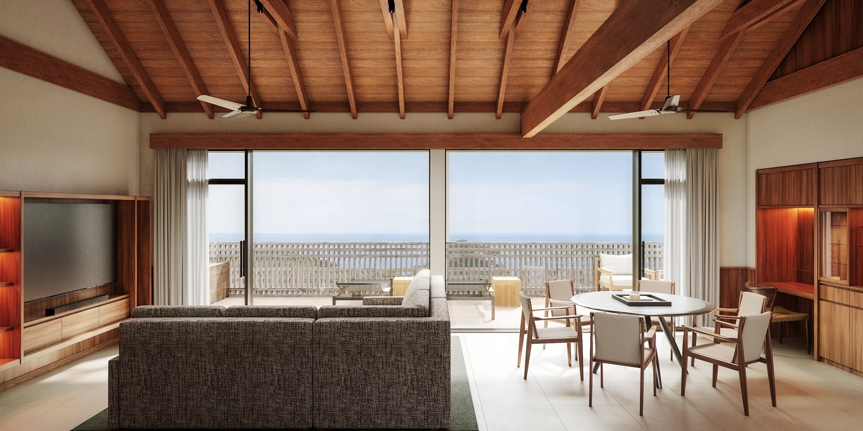 إطلالة الغرفة