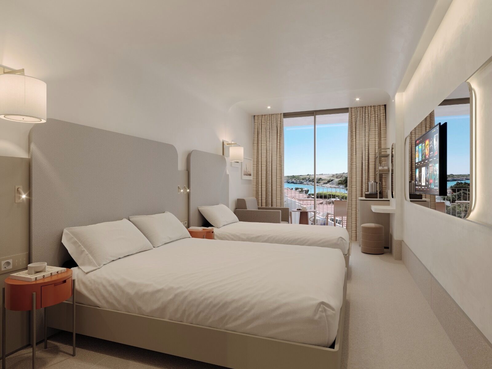 Standard-Doppelzimmer zur Einzelnutzung | Hochwertige Bettwaren, Minibar, Zimmersafe