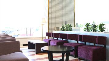 Sala de estar en el lobby