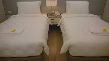 In-room safe, desk, laptop workspace, blackout drapes
