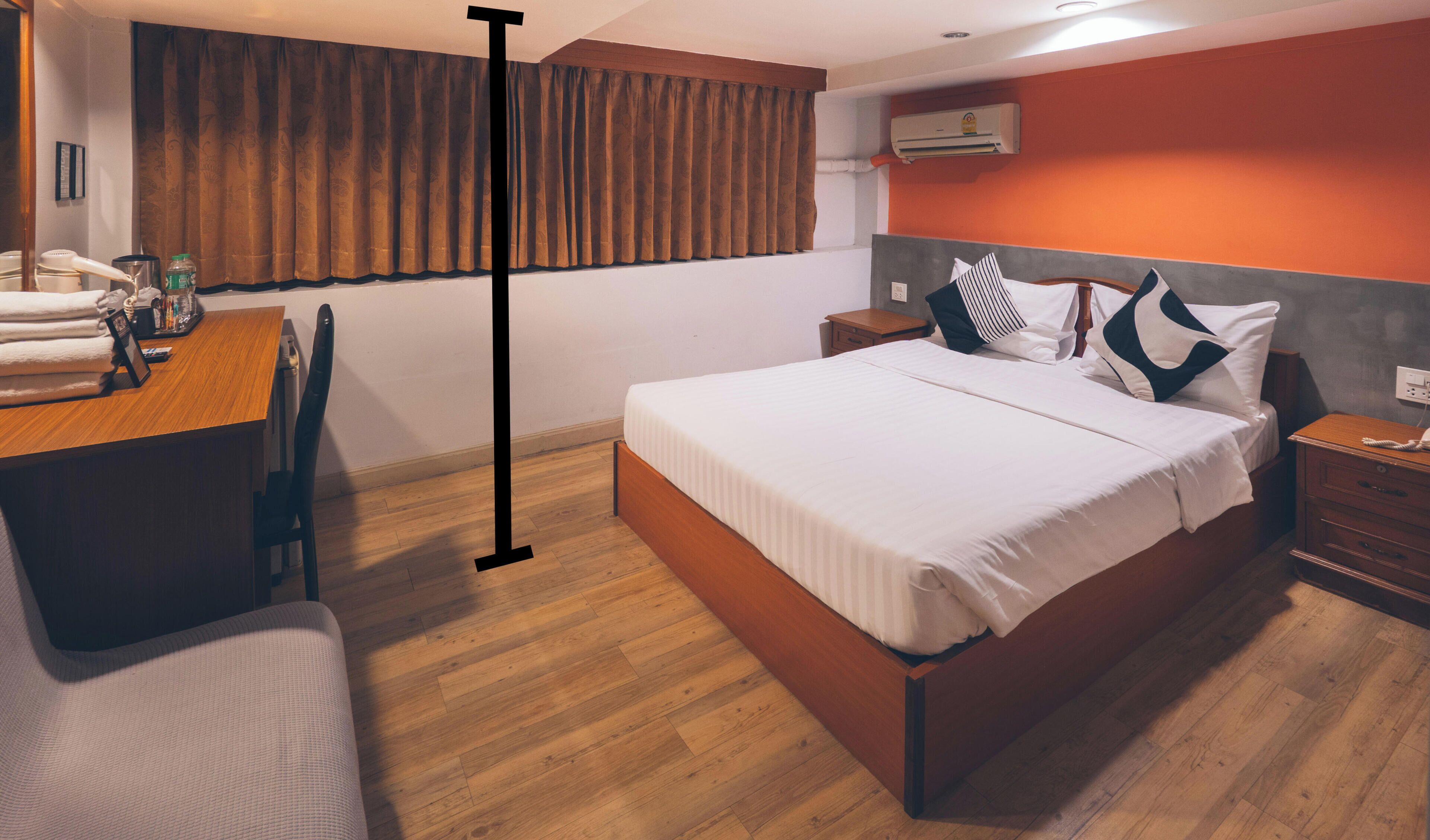  Low Floor No Window | Caja de seguridad en la habitación, wifi gratis y ropa de cama 