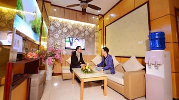 Lobby sitting area