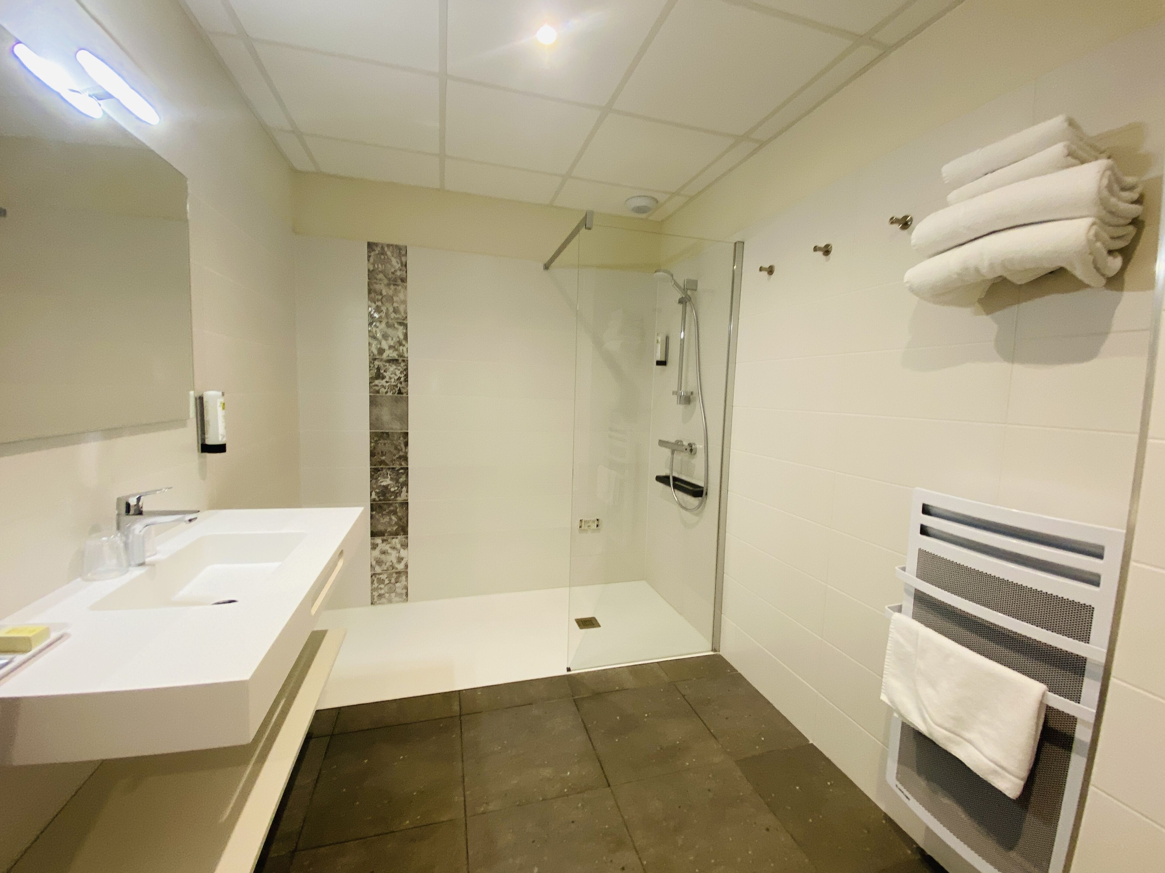 in-room safe, desk, laptop workspace, soundproofing