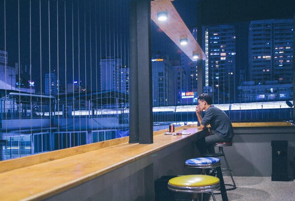 Pemandangan dari properti