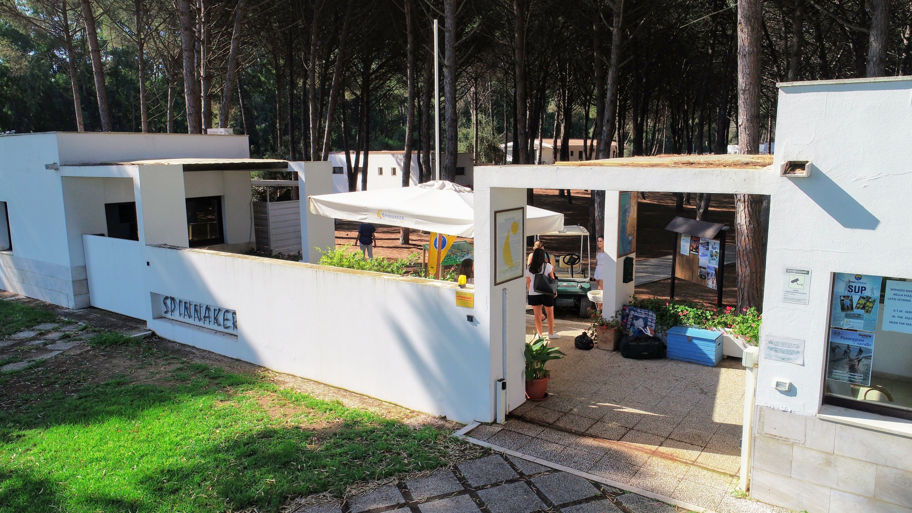 Fassade der Unterkunft