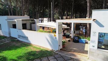 Facciata della struttura