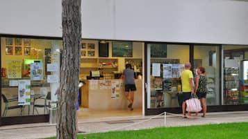 Daily buffet breakfast (EUR 8 per person)