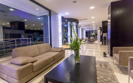 Sala de estar en el lobby