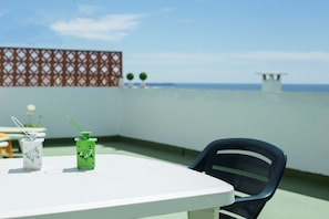 Terrace/patio - Apartamentos Calypso (Punta Umbria)