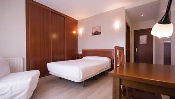 Desk, free WiFi, bed sheets, wheelchair access