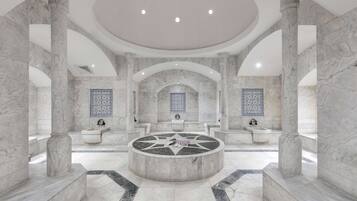 Baño turco o hammam, tratamientos corporales y envolturas corporales