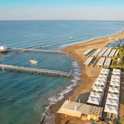Private beach, beach cabanas, sun loungers, beach umbrellas