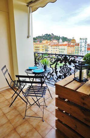 Luxury Apartment | Terrace/patio - Apart Hotel Riviera - Grimaldi - Promenade des Anglais (Nice)