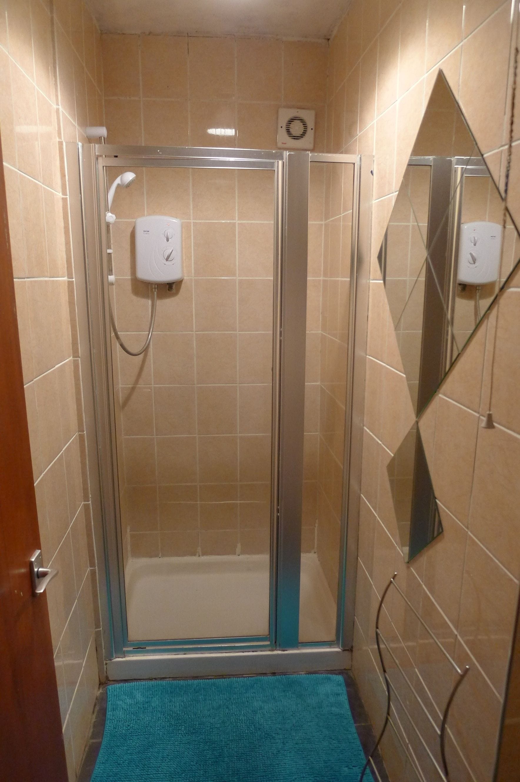 Douche de la salle de bain