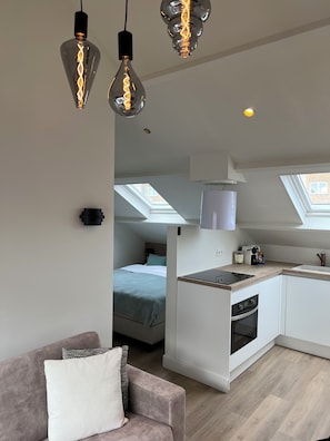 Deluxe Studio (Ground Floor) | Living area | Flat-screen TV - Beach House Zandvoort (Zandvoort)