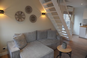 Duplex (Apartment) | Living area | Flat-screen TV - Beach House Zandvoort (Zandvoort)