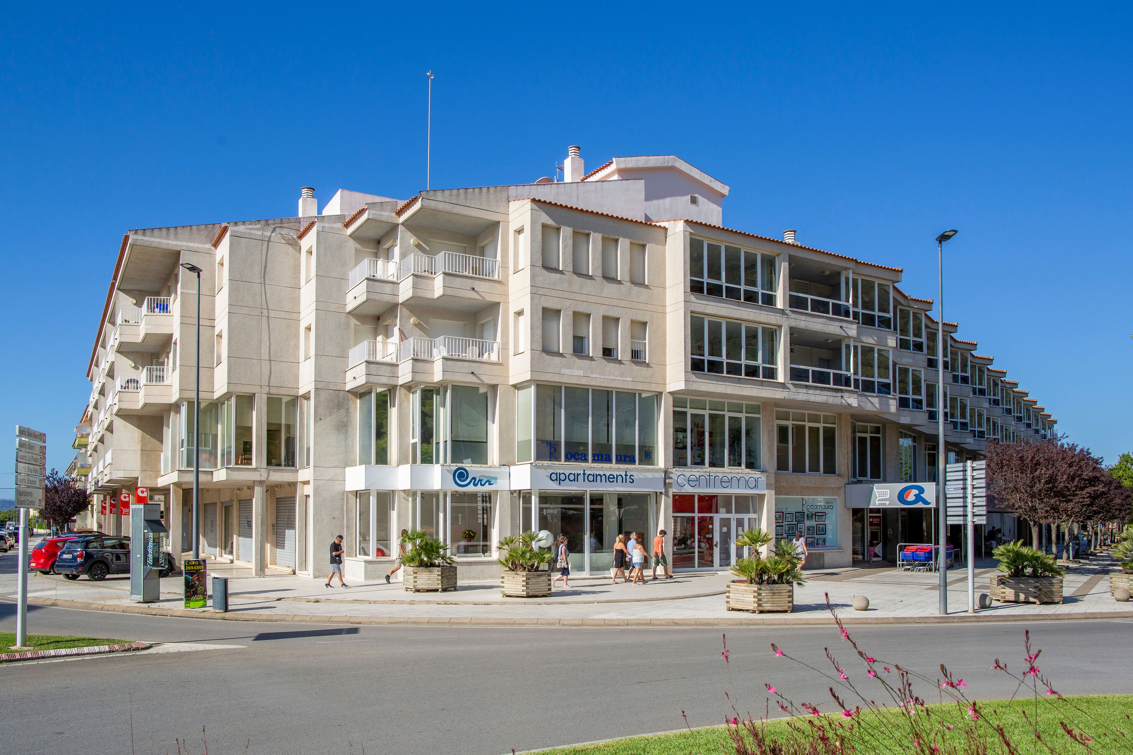 Fassade der Unterkunft