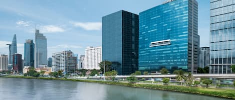 Vue depuis l’hébergement