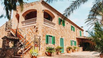 Voorkant van accommodatie