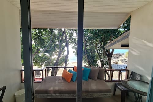 Deluxe Double Room with Sea View | Terrasse/Patio