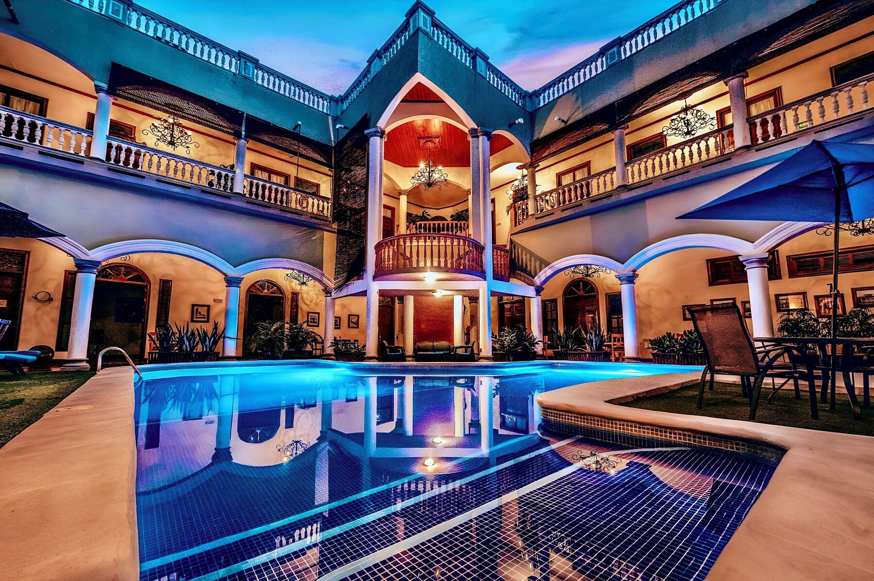 Outdoor pool