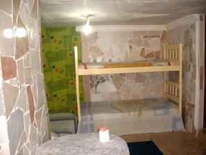 Individually decorated, rollaway beds, wheelchair access