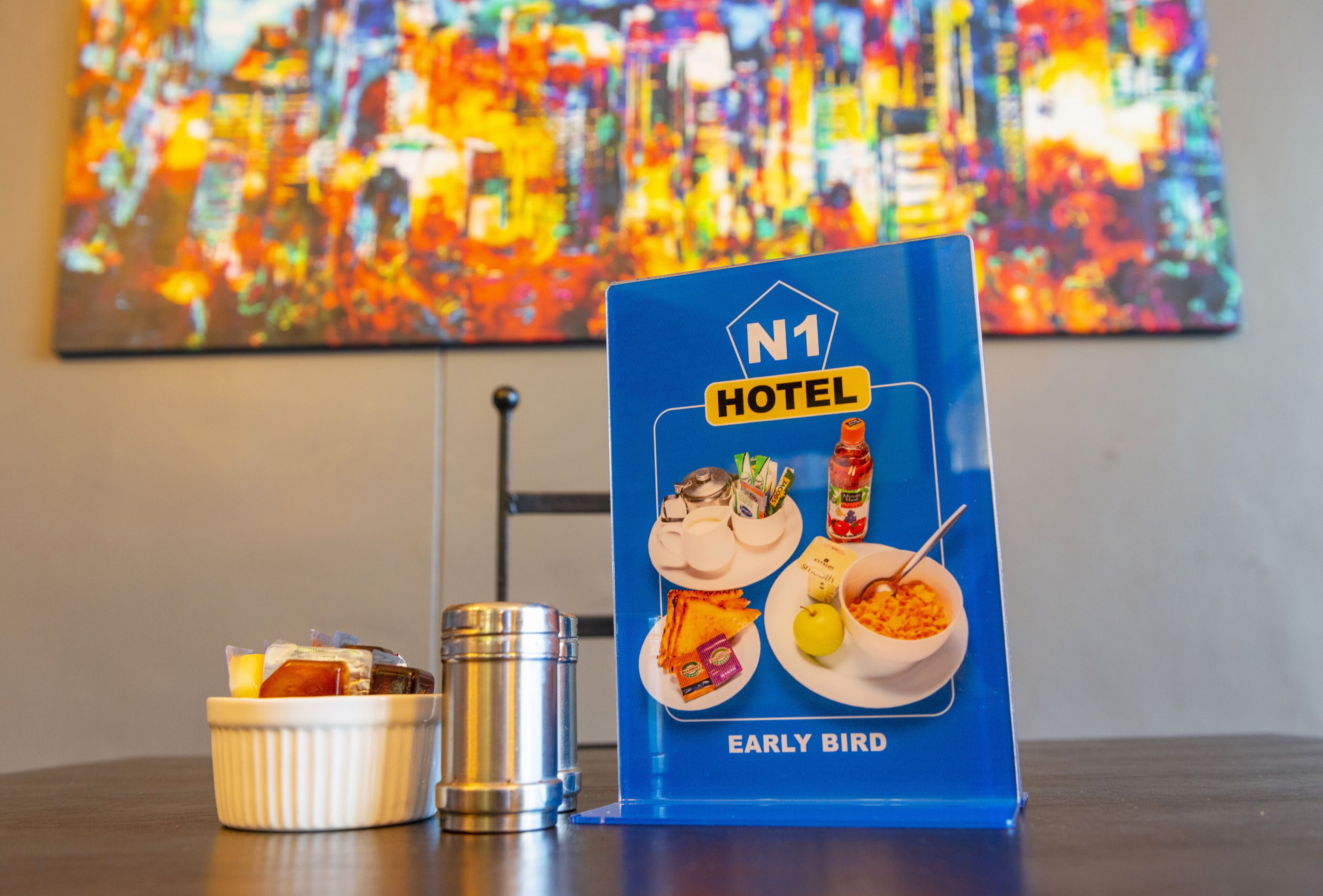 daily full breakfast (usd 7 per person)