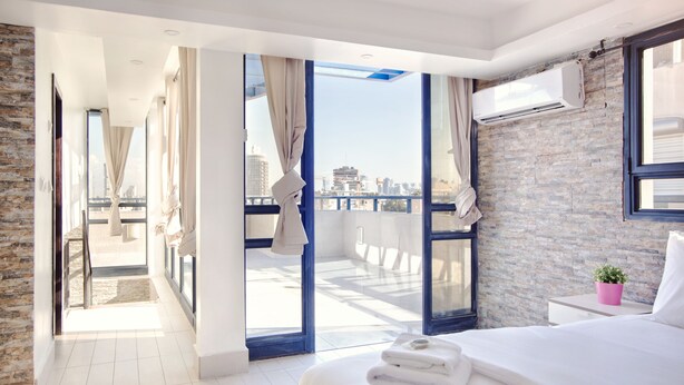 Penthouse, 3 chambres | Literie de qualité supérieure, surmatelas, bureau