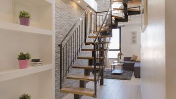 Penthouse, 3 habitaciones | Escaleras