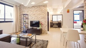 Appartement, 2 chambres | Literie de qualité supérieure, surmatelas, bureau