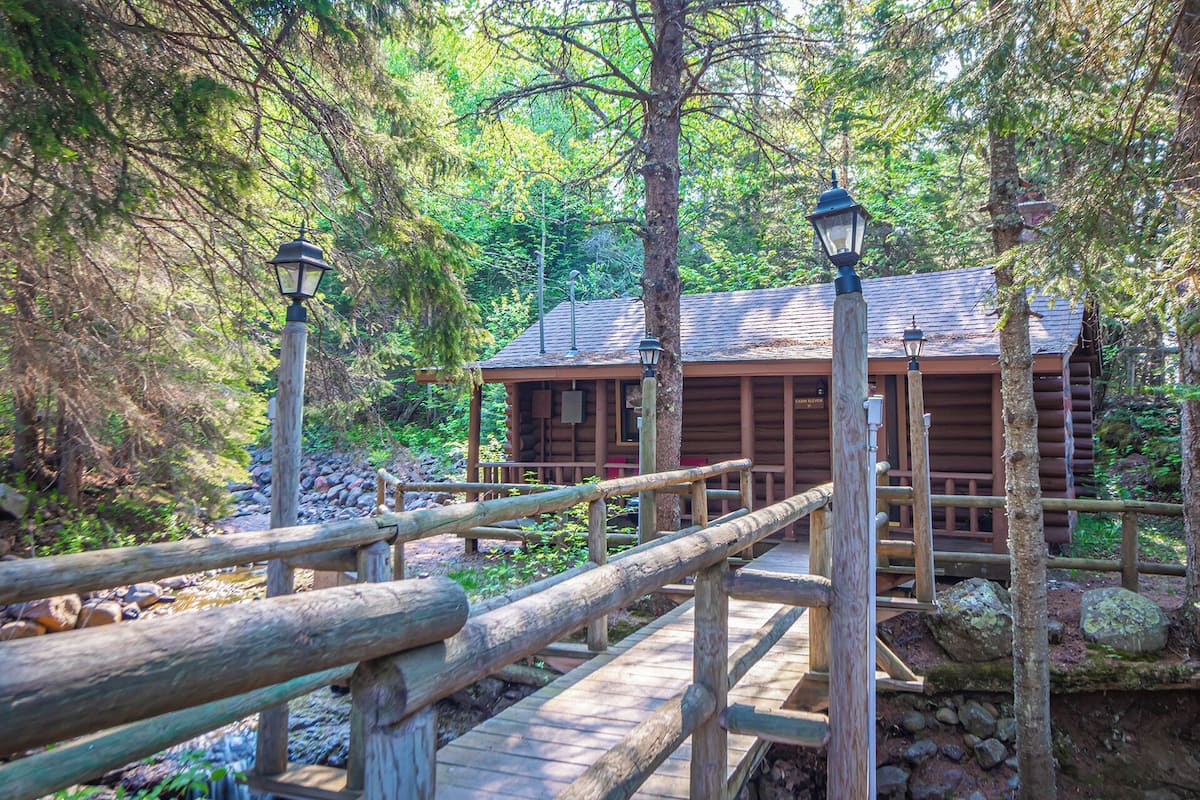 CabaƱa, baƱo privado (Cabin 11) | Terraza o patio